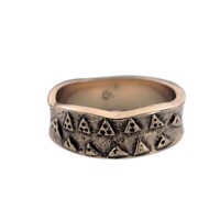 Vikinge Ring - Fingerring med prægninger i typisk vikingestil. | MUSEUMS KOPI SMYKKER