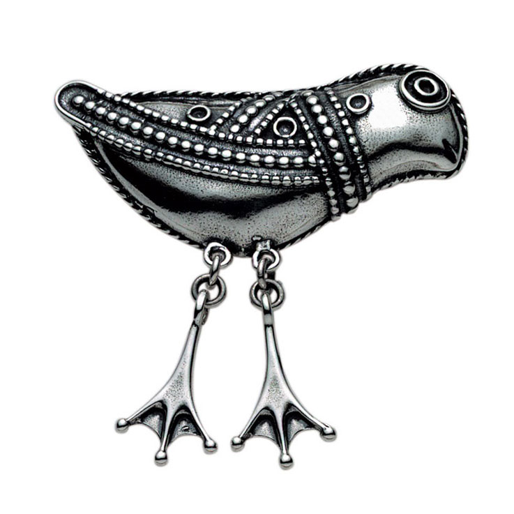 Bird brooch, a symbol from Finkand. | MUSEUMS KOPI SMYKKER