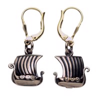 Viking earrings - It was the Viking ship that made the Viking age possible | MUSEUMS KOPI SMYKKER